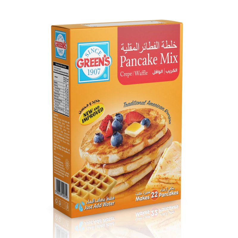 GREENS PANCAKE MIX 500G (A) PANCAKE MIX 500G - Image 1