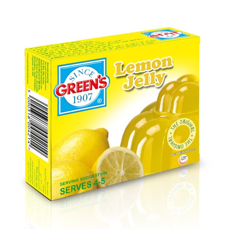 GREENS JELLY LEMON JELLY (LEMON) 80G - Image 1