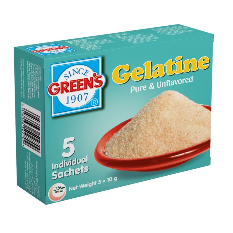 gelatin GELATINE SACHET 50GM - Image 1